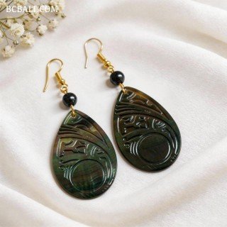 New Design Shell Earrings Premium Design Originally Handmade in Bali